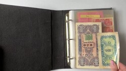 Korea, reichhaltige Sammlung Geldscheine von gebraucht bis ...