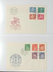 SCHWEIZ - 1957/99, schöne gest. Sammlung in zwei ...