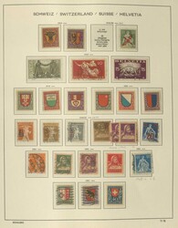 SCHWEIZ - 1862/1999, reichhaltige Sammlung in zwei ...