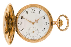 TASCHENUHR - sehr schöne Taschenuhr, dabei Gehäuse und zwei Deckel ...