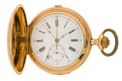 TASCHENUHR MIT SCHLAGWERK - traumhaft schöne Taschenuhr, drei Deckel ...