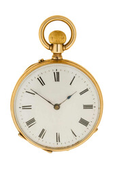 TASCHENUHR - sehr schöne Taschenuhr aus 14K Gelbgold. ein Deckel, ...