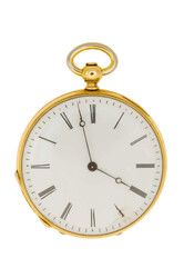 TASCHENUHR - wunderschöne Taschenuhr mit Schlüsselaufzug aus 18K ...