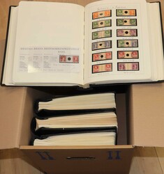 SCHWEIZ - 1850/2022, umfangreiche gest. Sammlung in vier Klemmbindern ...