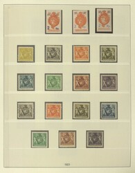 LIECHTENSTEIN - 1912/2022, umfangreiche Kollektion in acht ...