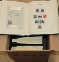 LIECHTENSTEIN - 1912/2022, umfangreiche gest. Sammlung nahezu ...