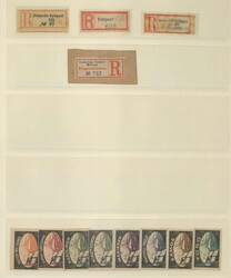 DEUTSCHE KOLONIEN - reichhaltige Sammlung im Klemmbinder, dabei ...