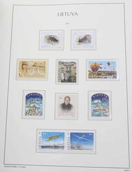 LITAUEN - 1990/2003, postfr. Sammlung komplett im ...