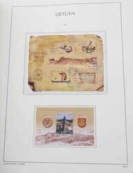 LITAUEN - 1990/2003, postfr. Sammlung komplett im ...