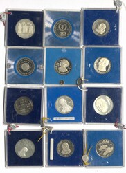 Bundesrepublik, interessante Partie Gedenkmünzen in PP in einer ...