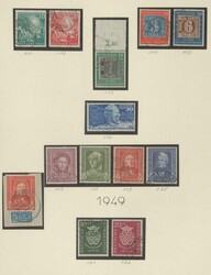 BUND - 1949/55, umfangreiche Spezialsammlung der Sonder- und ...
