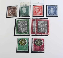 BUND - 1949/2016, umfangreiche Sammlung in acht Borek-Alben, oft ...