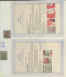 KROATIEN - reichhaltige Partie im Ringbinder mit gesuchten Ausgaben, ...