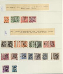 KROATIEN - reichhaltige Partie im Ringbinder mit gesuchten Ausgaben, ...