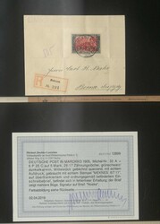 DEUTSCHE KOLONIEN - reichhaltige Partie in zwei Ringbindern mit ...