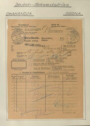 DEUTSCHE KOLONIEN - reichhaltige Partie in zwei Ringbindern mit ...