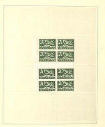 SCHWEIZ - umfangreiche postfr. Partie von vorwiegend Viererblocks im ...