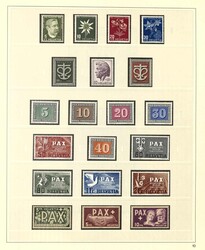 SCHWEIZ - 1938/63, reichhaltige postfr. Sammlung im ...