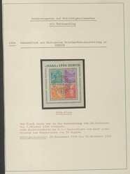 SCHWEIZ - 1934/2006, reichhaltige Partie Blocks im Ringbinder mit ...