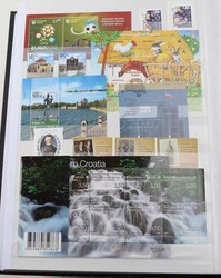 ALLE WELT - wiederum reichhaltiger postfr. Bestand in zwei großen ...