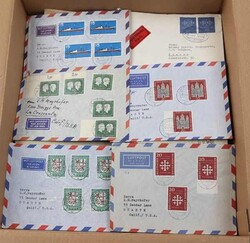 BUND - interessanter Posten Briefe und Karten im Karton, dabei ...