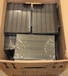 ZUBEHÖR - Bestand von 1050 Einsteckkarten DIN A5 ohne Schutzhüllen, ...