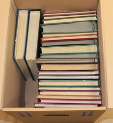 ZUBEHÖR - 22 große Einsteckbücher, unterschiedliche Dicken, ...