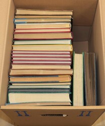 ZUBEHÖR - 22 große Einsteckbücher, unterschiedliche Dicken, ...