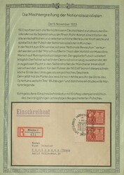 DRITTES REICH - interessante Kollektion sauber aufgezogen im ...