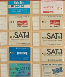 TELEFONKARTEN - umfangreiche Kollektion Bundesrepublik Telefonkarten ...