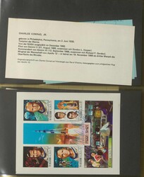 WELTRAUM - interessante Sammlung von postfr. Blocks mit ...