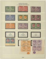 SÜDWESTAFRIKA/NAMIBIA - 1923/2014, großartige Spezialsammlung in 11 ...