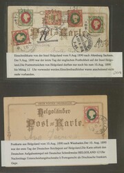HELGOLAND - reichhaltige Partie im Ringbinder inklusive besseren ...