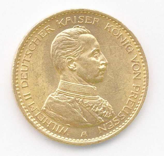 Deutsches Kaiserreich, Preussen, 20 Mk. Wilhelm II. Deutscher Kaiser ...