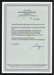 8 Pfg., 12 Pfg., 16 Pfg., 24 Pfg. und 80 Pfg. Arbeiter mit ...