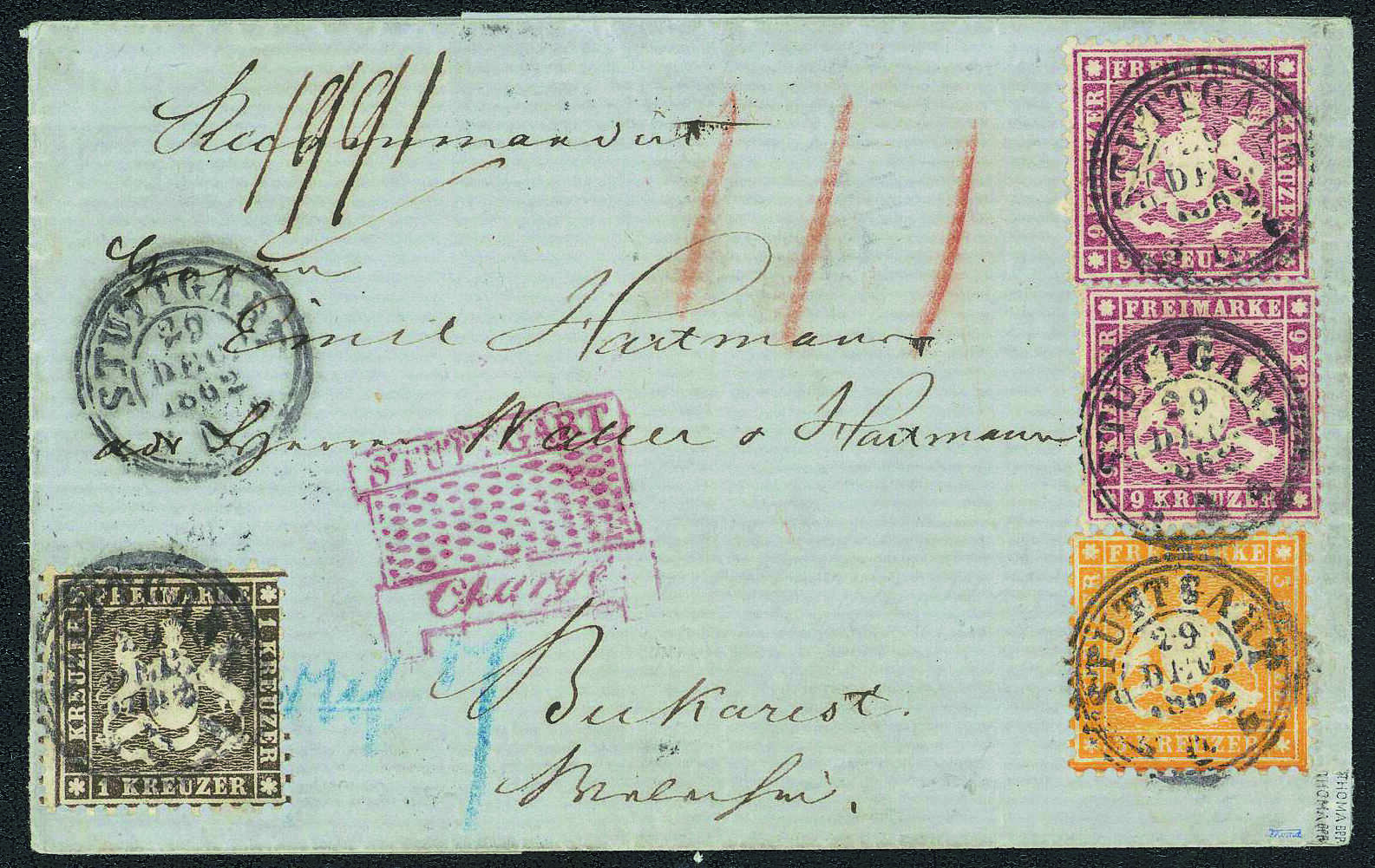 Josephus Agst Apion,Jewis War, Antq(全10) Philasearch.com - Old German States Wurttemberg, Michel 19yb,21,22a