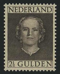 Königin Juliana 1949/51, alle 19 Werte inklusive den Guldenwerten ...