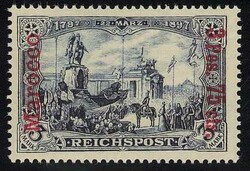 Freimarken 1900, alle 13 Werte farbfrisch und gut gezähnt, tadellos ...