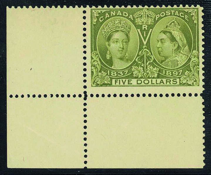 EINE TRAUMHAFTE BOGENECKE: 5 Dollar Thronjubiläum 1897, der ...