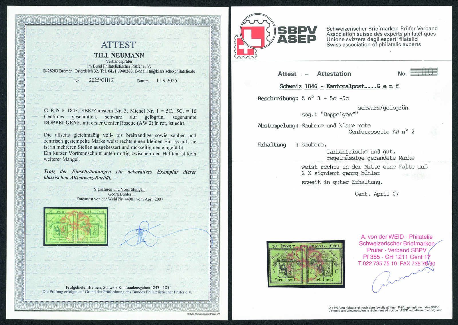 Image 1 for lot number 2168 for Gert Müller 130th Auction