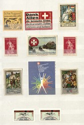 7740: Collections and Lots Poster Stamps, Vignettes - Collections
