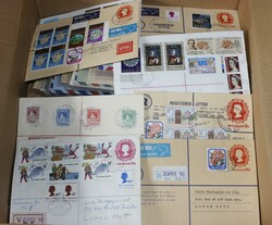 7140: Collections and Lots British Commonwealth General - Covers bulk lot