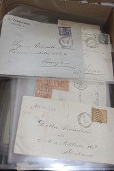7380: Collections and Lots South America - Covers bulk lot