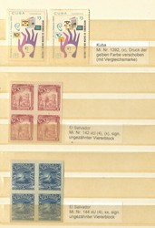 7380: Collections and Lots South America - Collections