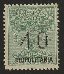3595: Italian Tripolitania Money Order Stamps