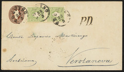 4770: Lombardy Venetia - Postal stationery
