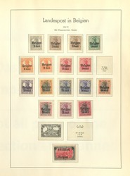 7017: Collections and Lots German Occupation I. Worldwar - Collections