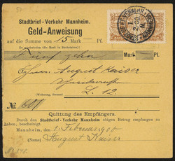 140: German Empire Stadtpost