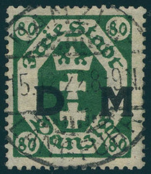 340: Danzig - Official stamps