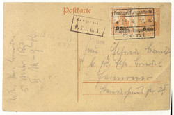 360: German Occupation World War I Belgium - Postal stationery